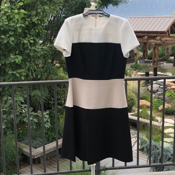 kate spade Dresses & Skirts - Kate Spade Stripe Crepe Dress